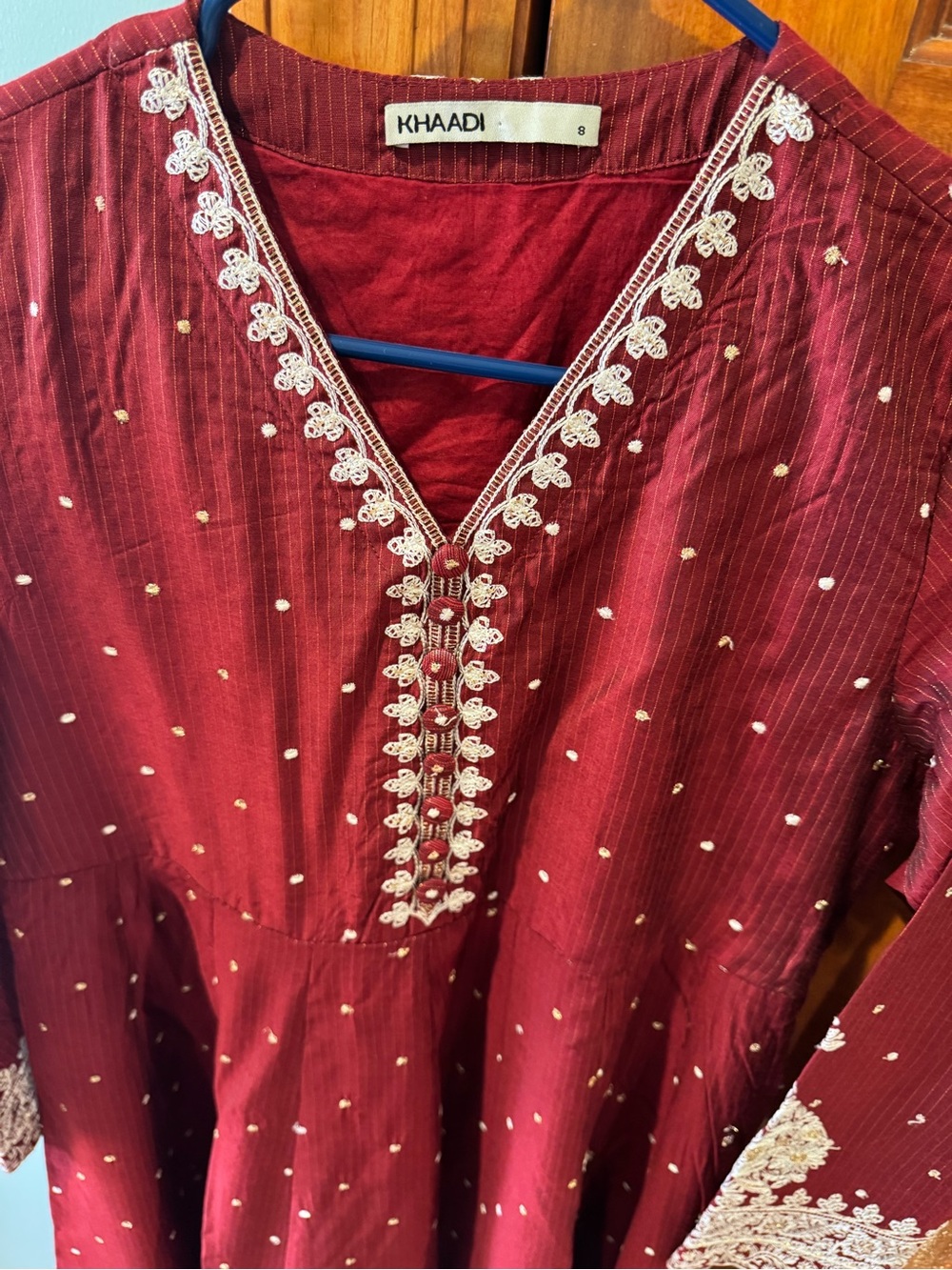 Khaadi Khaas Embroidered Ready To Wear Dress - Picture 4 of 11